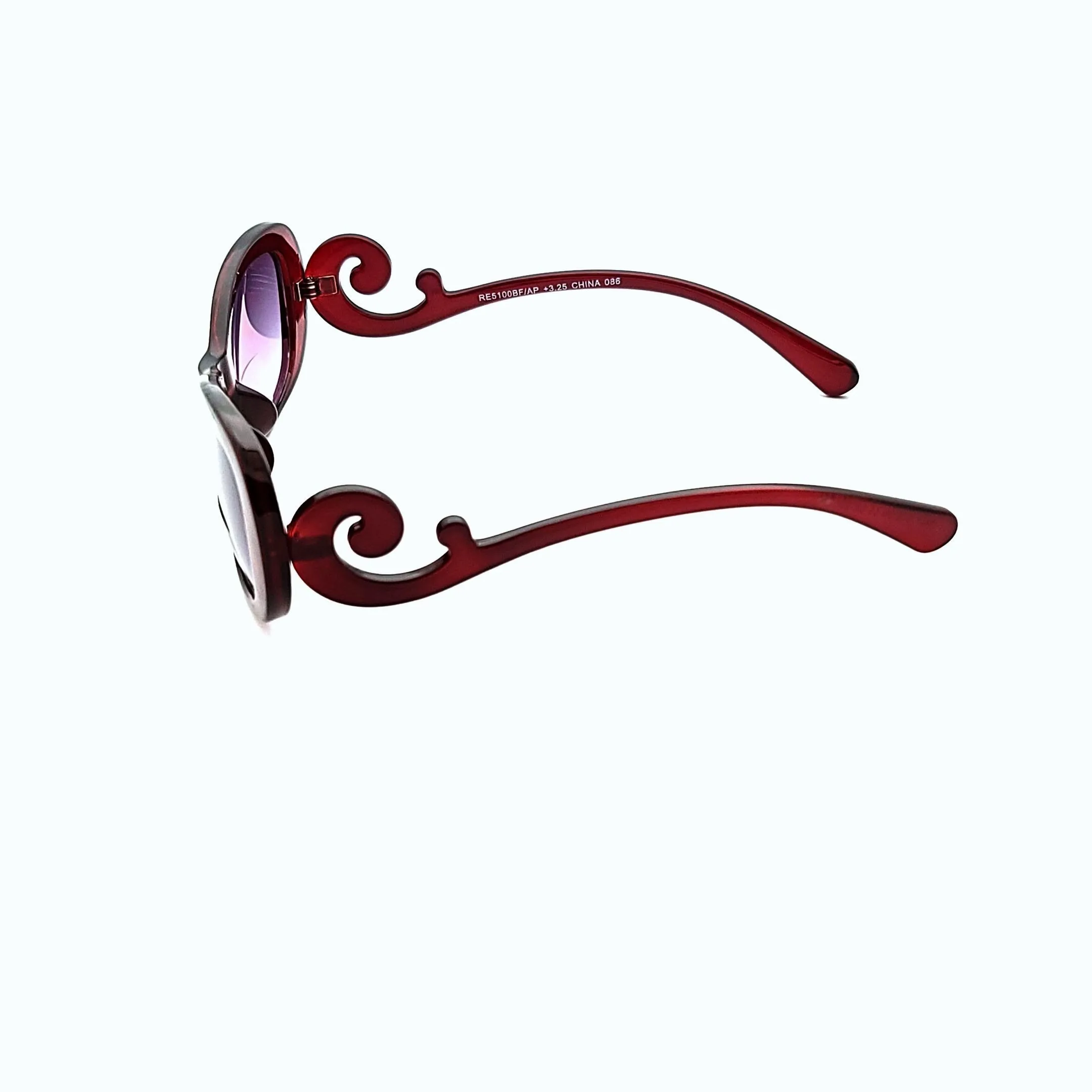 Stone Fox Ladies Swirl Temple Bifocal Reading Sunglasses