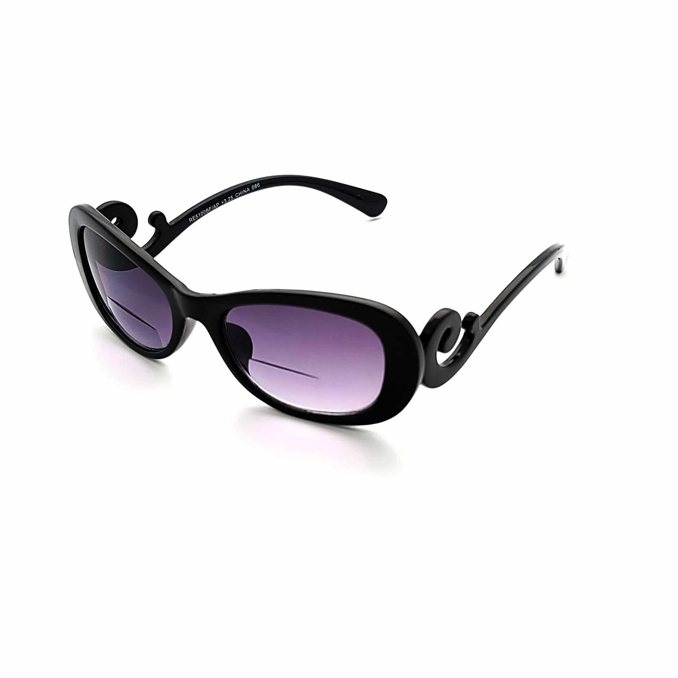 Stone Fox Ladies Swirl Temple Bifocal Reading Sunglasses