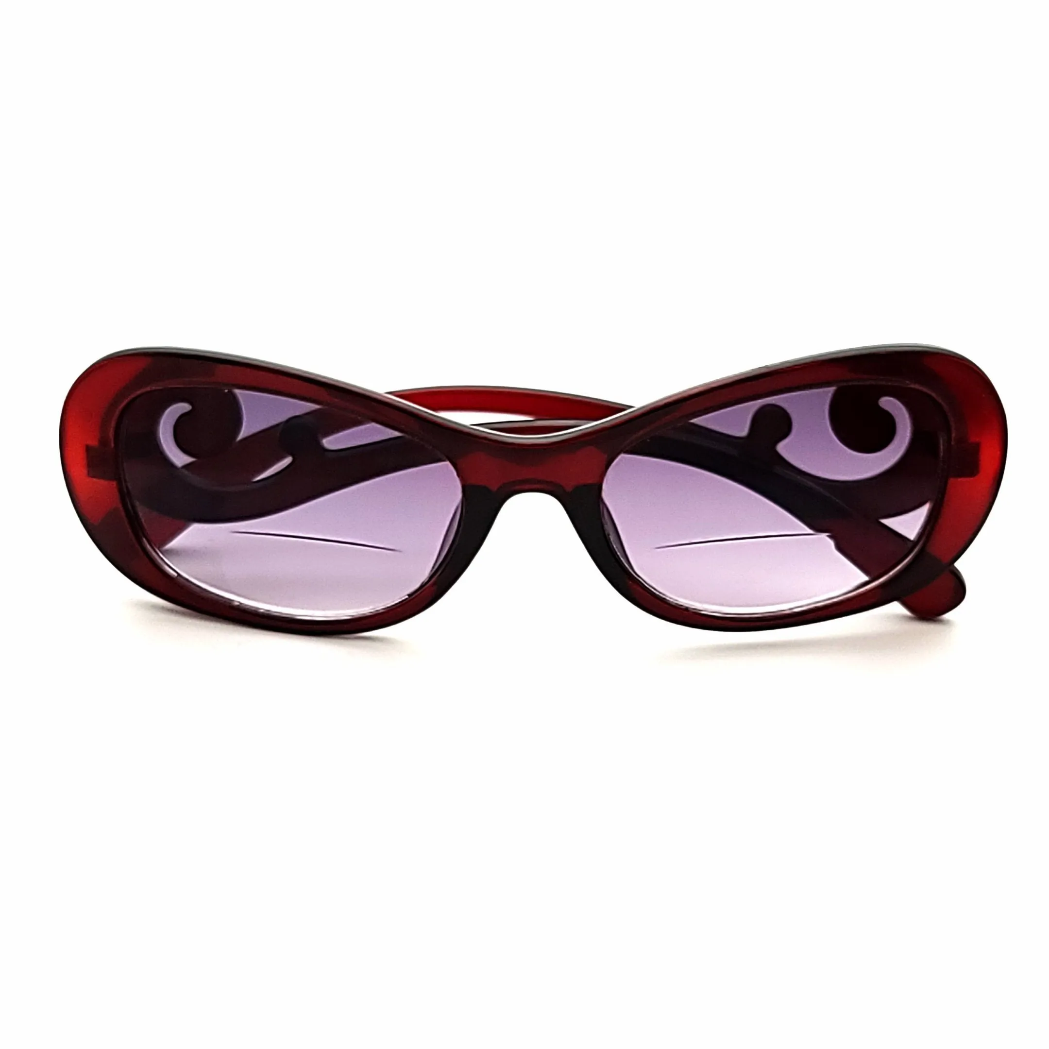 Stone Fox Ladies Swirl Temple Bifocal Reading Sunglasses
