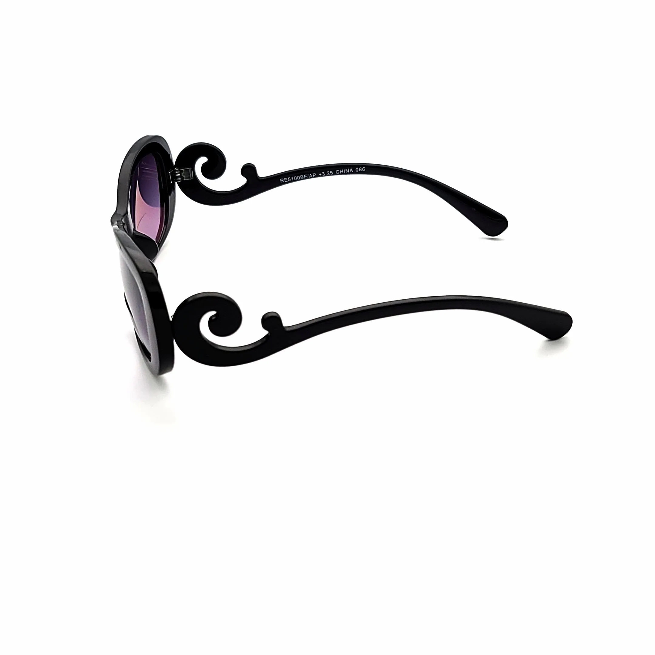 Stone Fox Ladies Swirl Temple Bifocal Reading Sunglasses