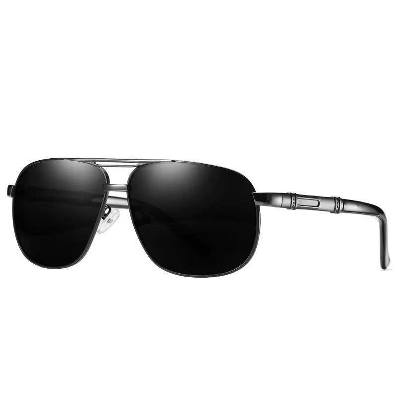 Stylish Unisex Aviator Sunglasses Midnight