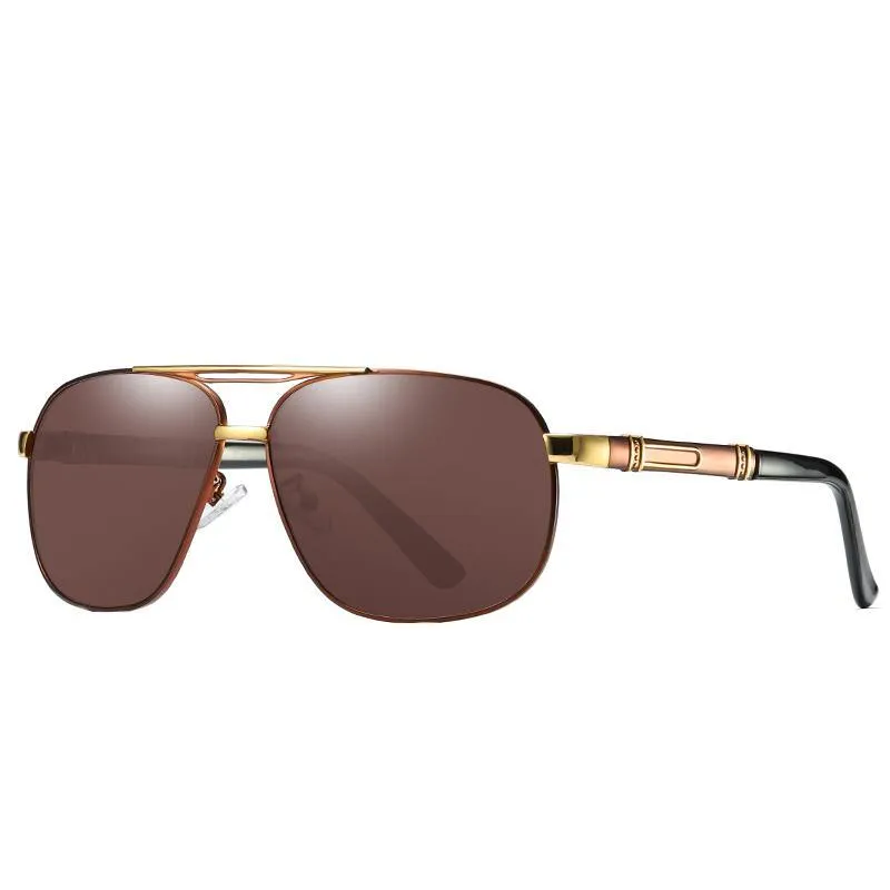 Stylish Unisex Aviator Sunglasses Midnight