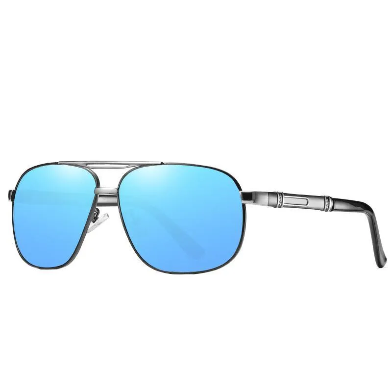 Stylish Unisex Aviator Sunglasses Midnight