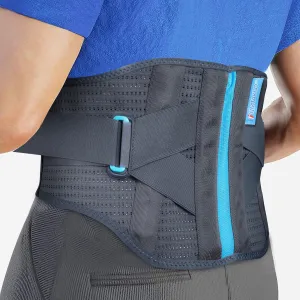 T TIMTAKBO Lower Back Brace W/Removable Lumbar Pad for Men Women Plus Size Herniated Disc,Sciatica,Scoliosis,Waist Pain,Lumbar Support Belt(Gray-2XL Fit Belly 37.5"-47")