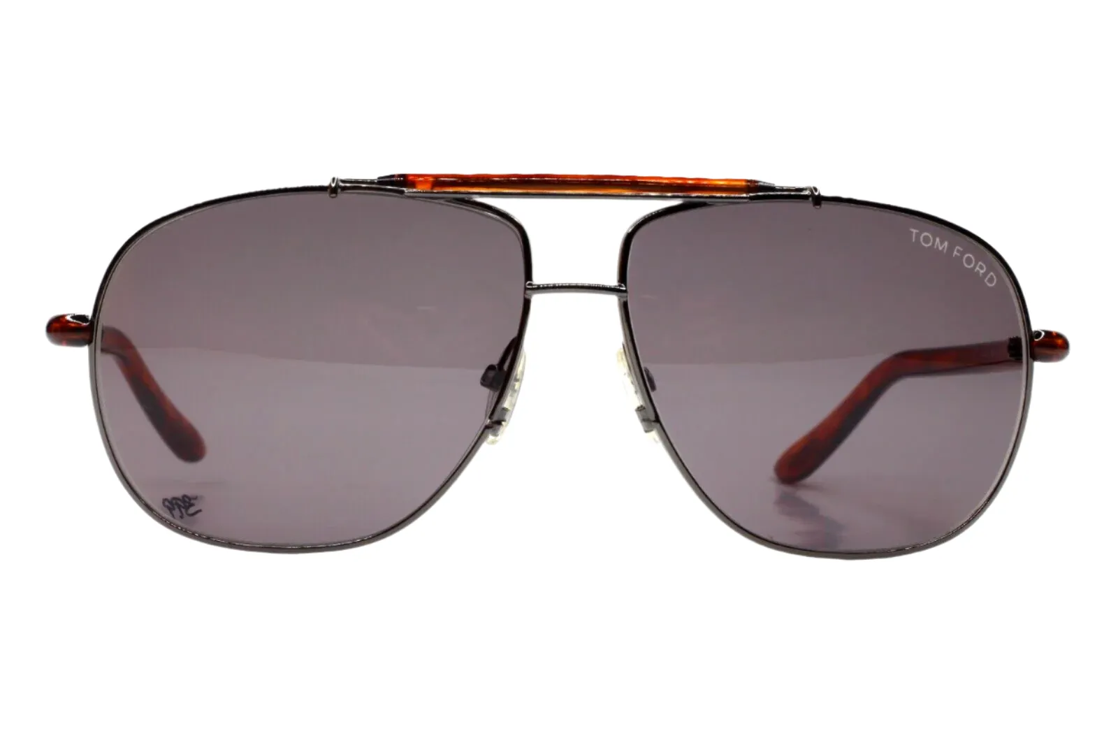 Tom Ford TF243 12A Adrian Dark Bronze Luxury Sunglasses -Ma