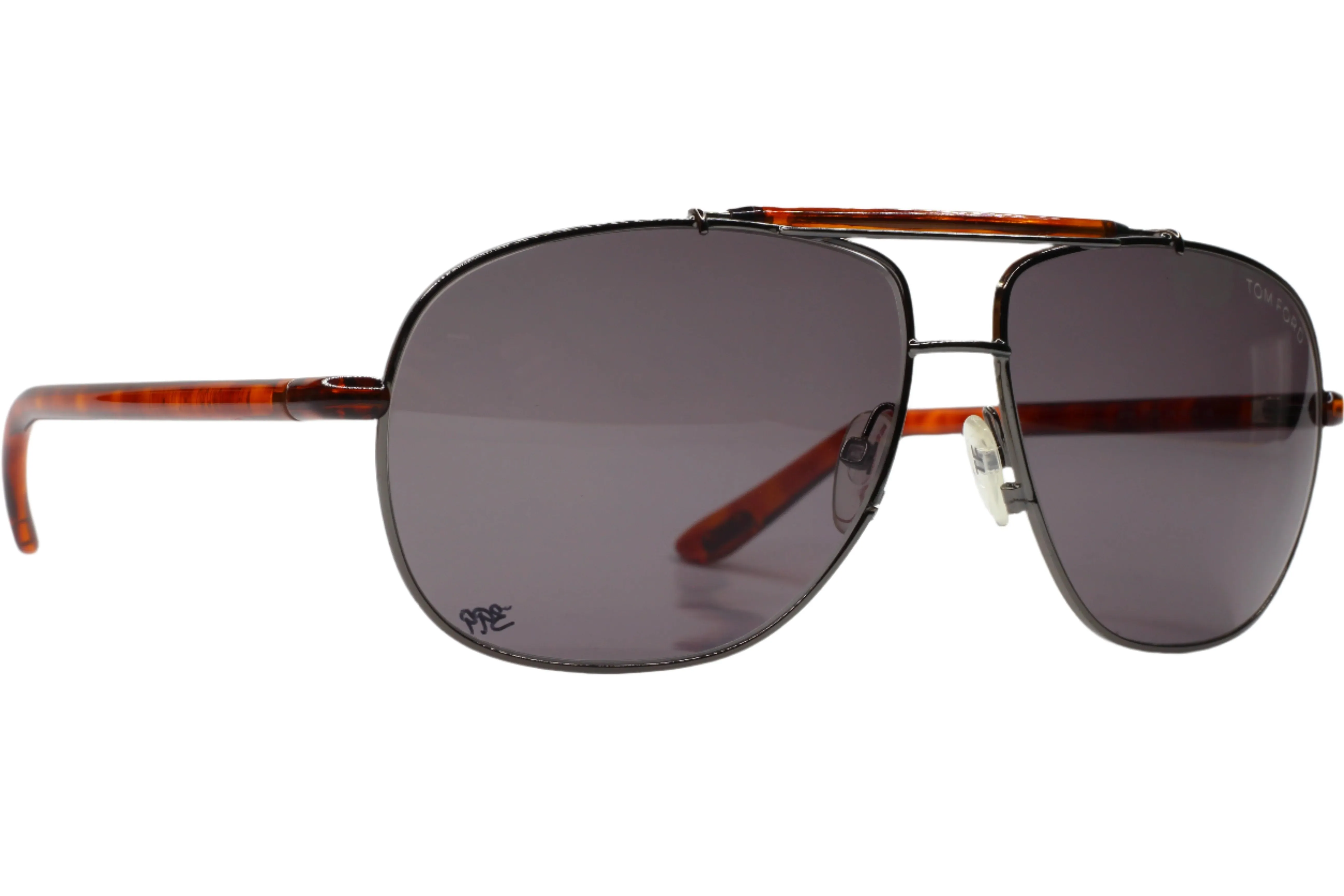 Tom Ford TF243 12A Adrian Dark Bronze Luxury Sunglasses -Ma