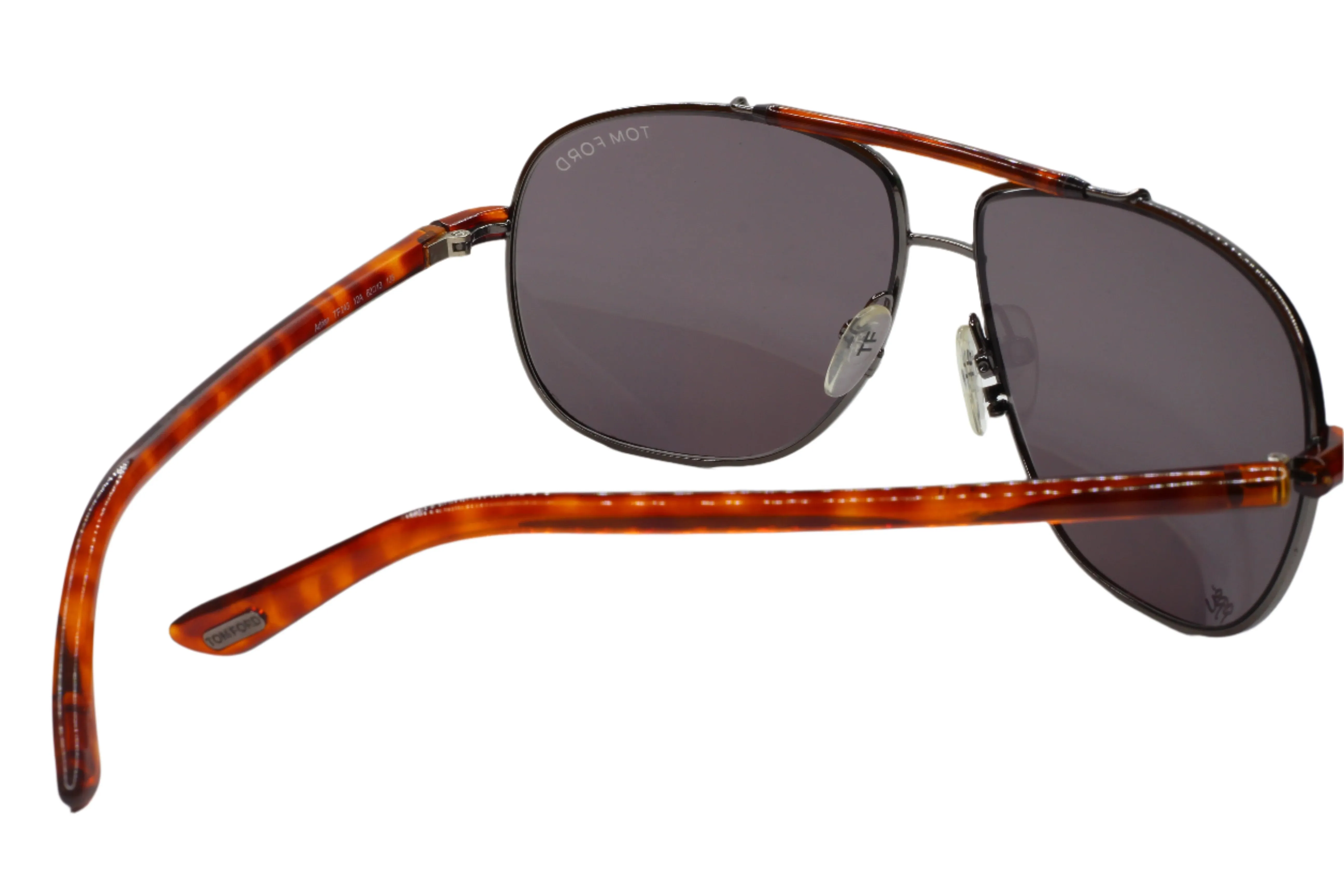 Tom Ford TF243 12A Adrian Dark Bronze Luxury Sunglasses -Ma