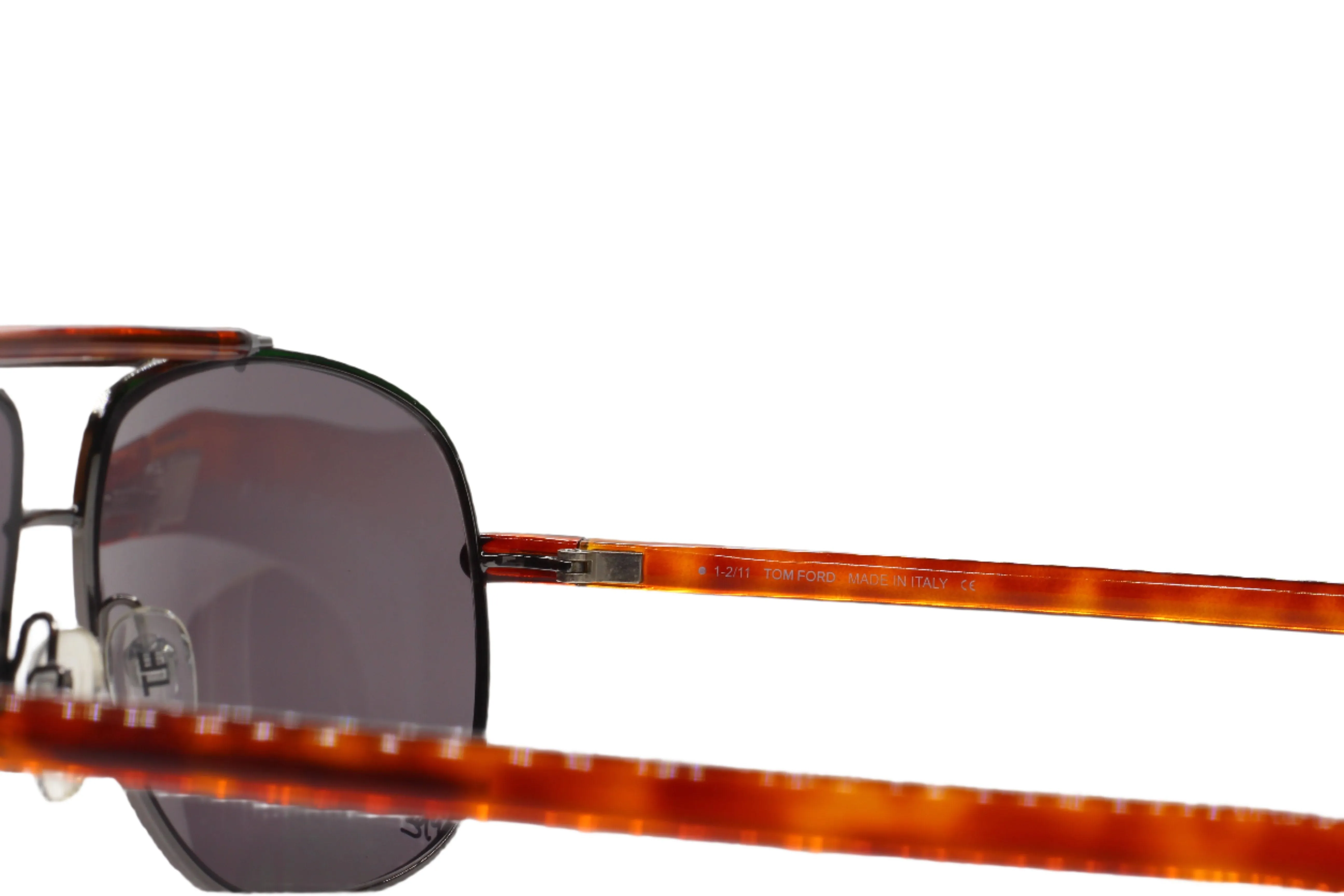 Tom Ford TF243 12A Adrian Dark Bronze Luxury Sunglasses -Ma