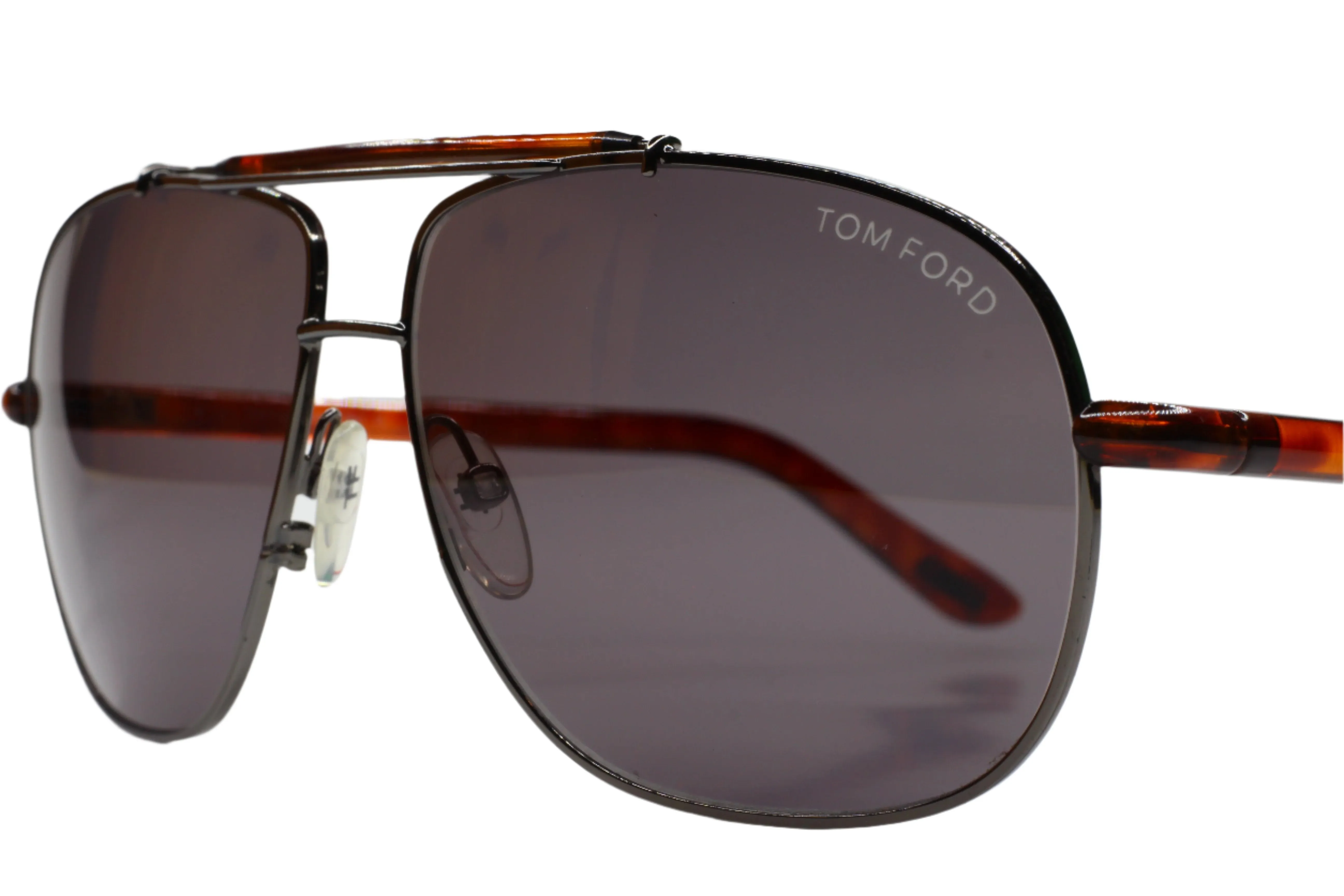 Tom Ford TF243 12A Adrian Dark Bronze Luxury Sunglasses -Ma