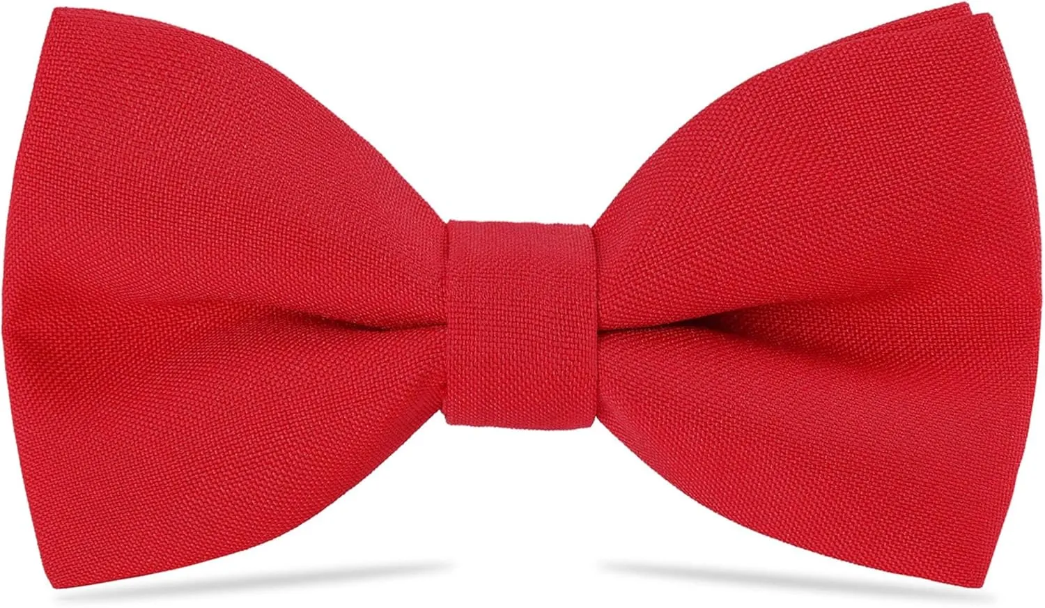 WELROG Classic Pre-Tied Bow Tie for Children & Adults Solid Color Adjustable Bowtie