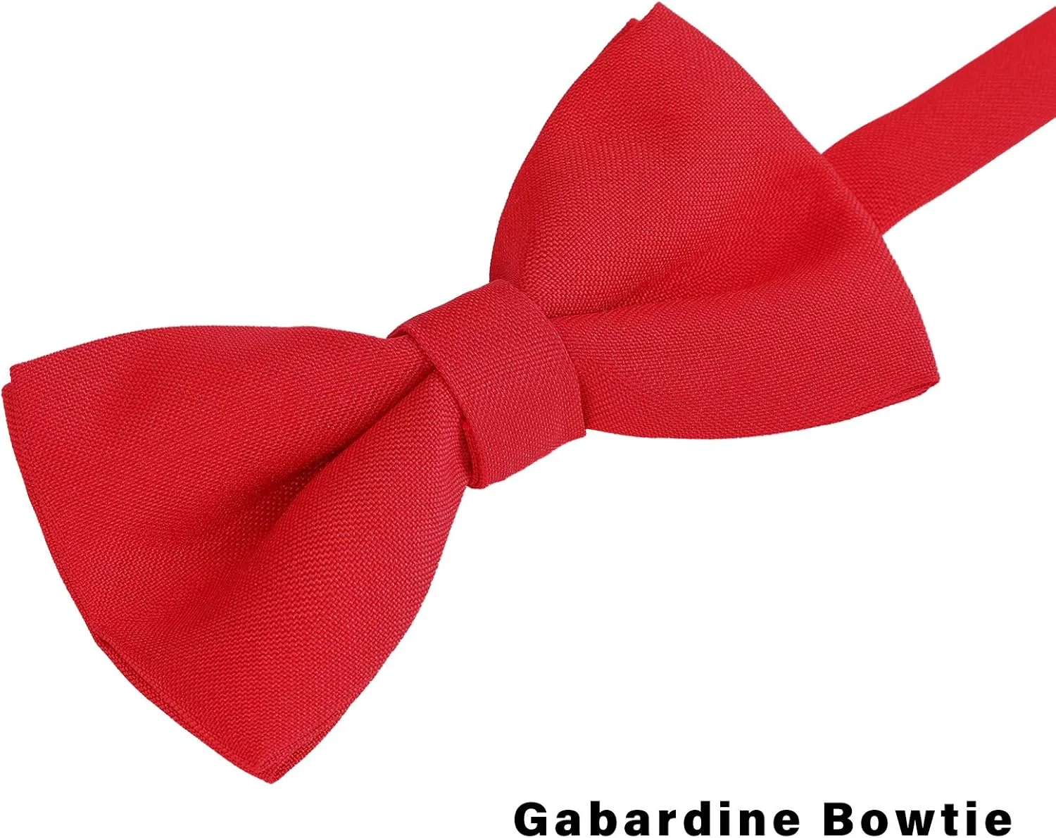 WELROG Classic Pre-Tied Bow Tie for Children & Adults Solid Color Adjustable Bowtie