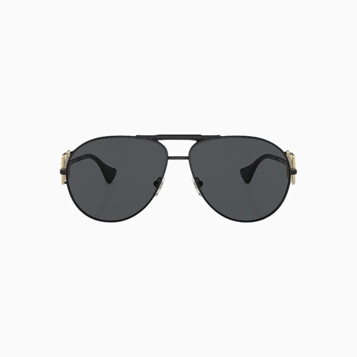 Women's Matte Black Dark Grey Sunglasses